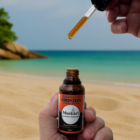 Extrato de cogumelo Cordyceps Militaris - 30ml