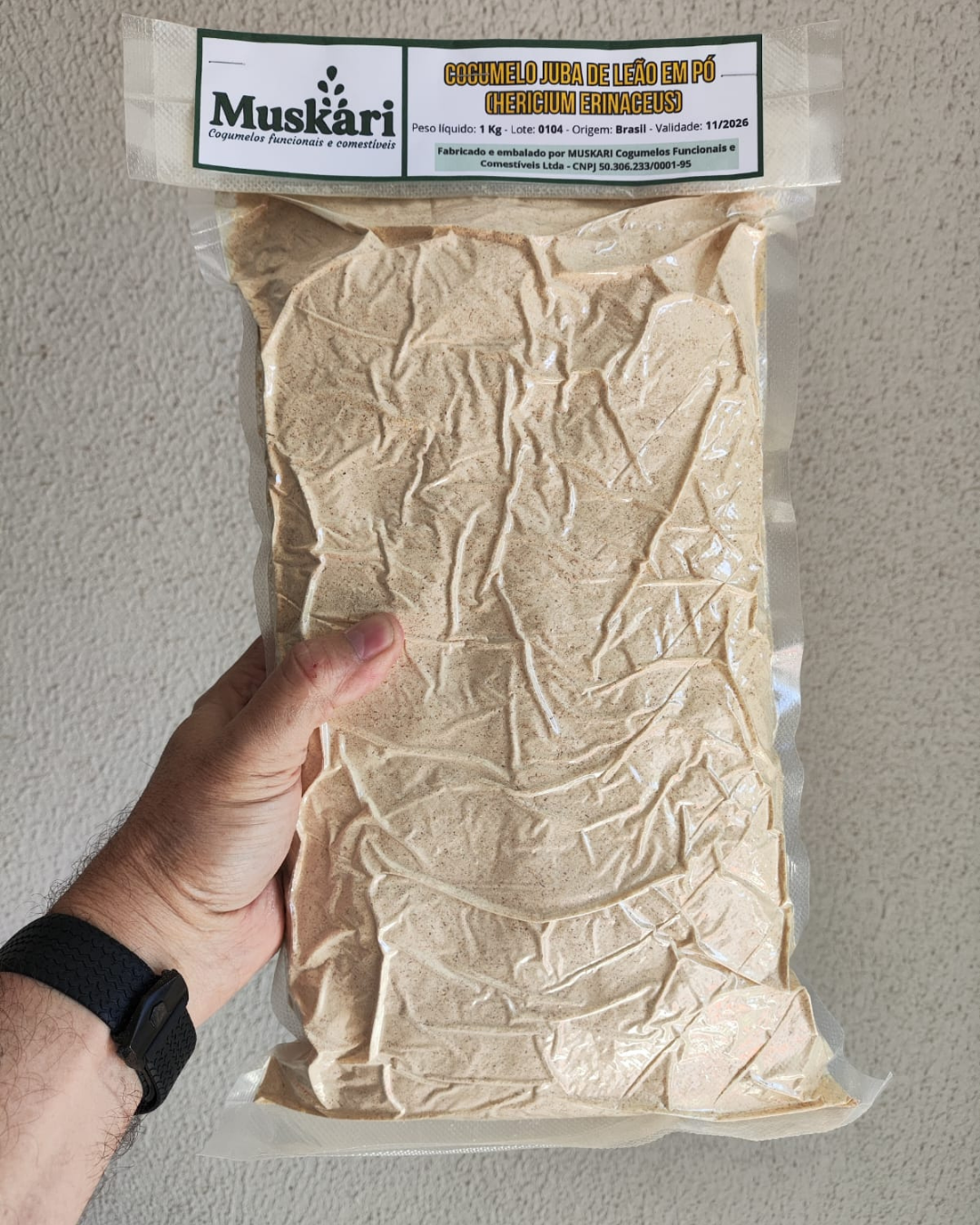 VALOR ATACADO SOB CONSULTA - Cogumelo Juba de Leão em pó - 01 kg